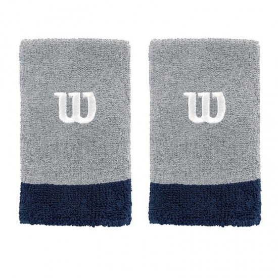 Накитник Wilson Extra Wide Wristband Gray