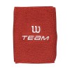 Накитник Wilson Double Wristband Team W Red
